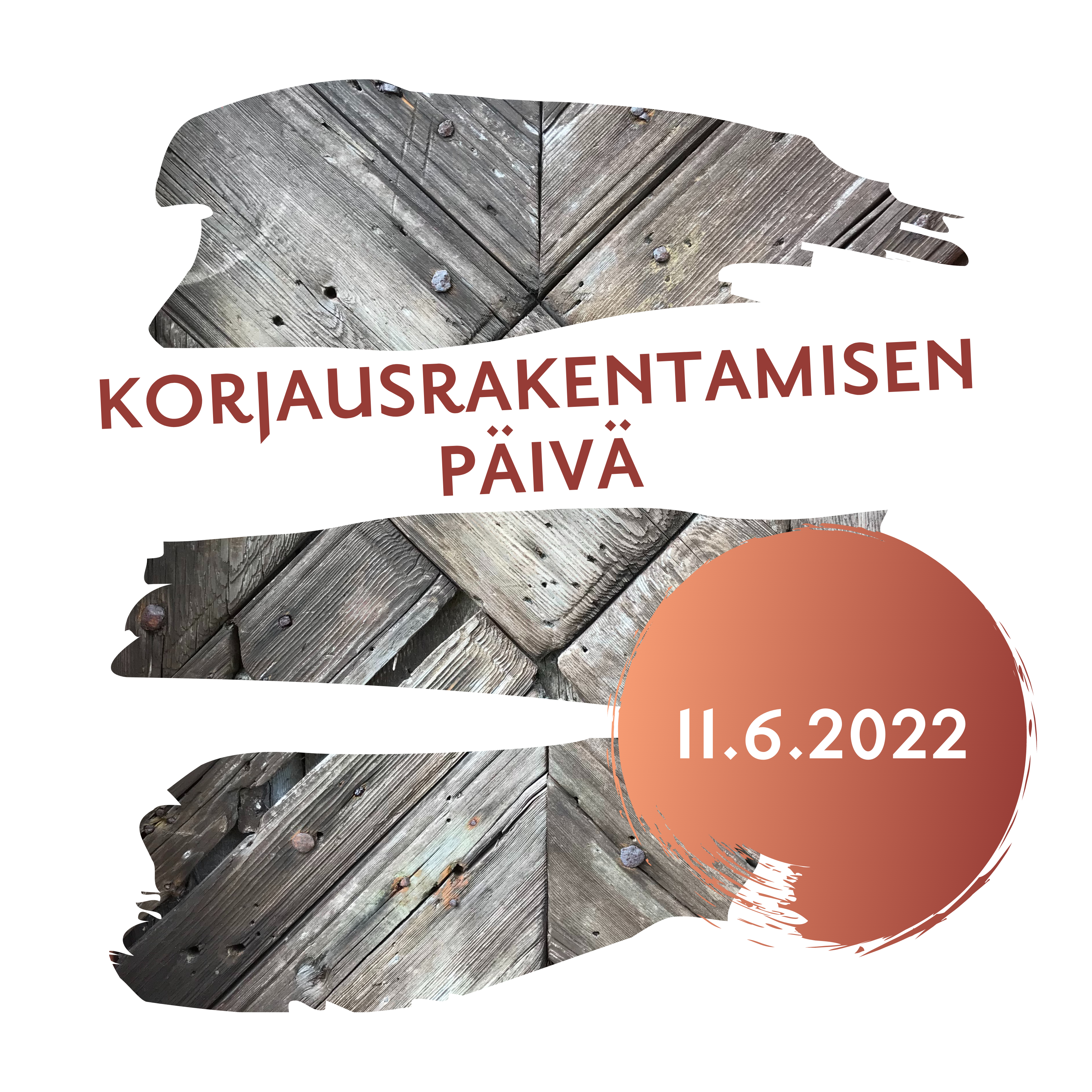 Tapahtumakuva Korjausrakentamisen päivä Forngårdenissa 11.6.2022 varten